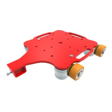 Transportrull ECO-Skate® ROTOflex  | R24-G (PU) | 2400 kg