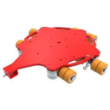 Transportrull ECO-Skate® ROTOflex  | R64-G (PU) | 6400 kg
