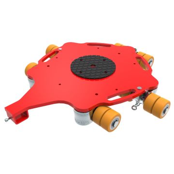 Transportrull ECO-Skate® ROTOflex  | R64 (PU) | 6400 kg