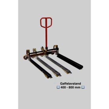 Skapflytter PAL-BAC 750 | Justerbare gafler