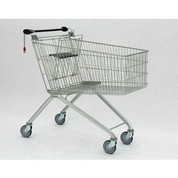 Handlevogn og butikkvogn 178 liter med barnesete – 178 kg