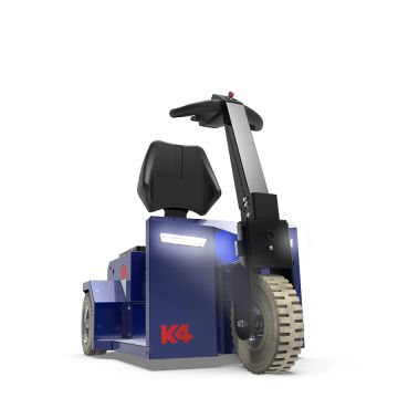 Zallys K4 – kompakt elektrisk trekkvogn med førerplass for effektiv transport