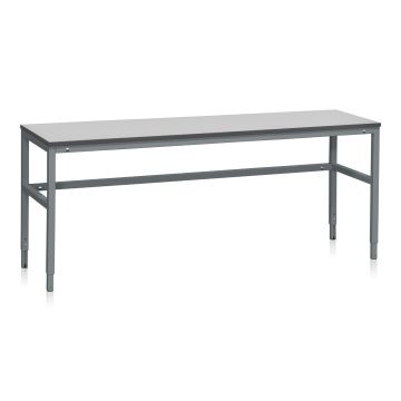 Arbeidsbord LD 300 – 2000 x 600 mm, justerbar høyde, 300 kg