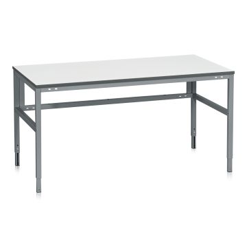 Arbeidsbord LD 300 – 1200 x 800 mm, justerbar høyde, 300 kg
