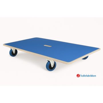 Møbeltralle 1200 x 600 mm – ekstra stor for større gods og møbler