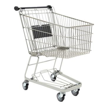Handlevogn og butikkvogn 110 liter med barnesete – 140 kg Handlevogn og butikkvogn 110 liter med barnesete – 140 kg