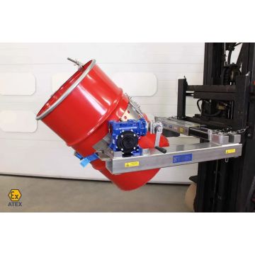 Fattipper til gaffeltruck ATEX 350 kg – rustfritt stål