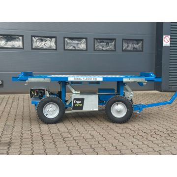 Elektrisk transportvogn 1500 kg – hev/senk, forlengbar til 2800 mm