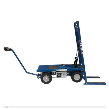 Elektrisk trekkvogn | ErgoMover Lift & Go 90° med tiltfunksjon | 1200 kg