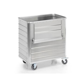 Transportvogn i aluminium | 930 x 530 x 985 | 250 kg | 125 mm hjul