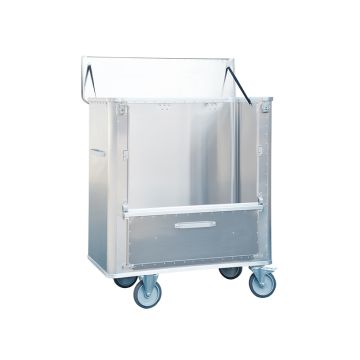 Transportvogn i aluminium | Serie D 1539 | 1320 x 760 x 1475 | 1050 L | 300 kg