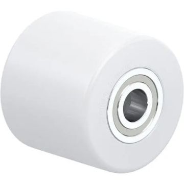 Nylonhjul til jekketralle med kulelager 85 × 75 mm – 800 kg