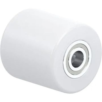 Nylonhjul til jekketralle med kulelager 85 × 90 mm – 950 kg