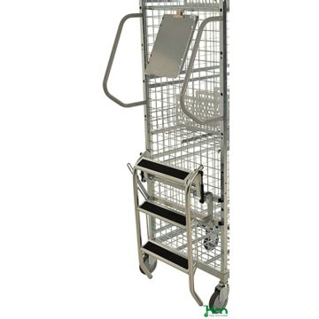 Modul 300 Trappestige – med håndtak, 130 kg kapasitet