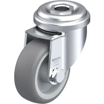 Apparathjul med senterhull – 50 mm, 50 kg