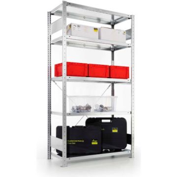 Småvarereol Meta Clip 150 | 2000 x 1000 | 5 hyller