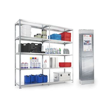 Boltet småvarereol - META FIX SET