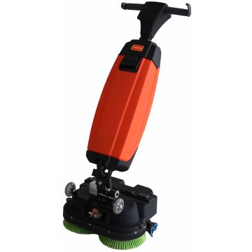Kompakt gulvvaskemaskin med doble børster – 425 mm