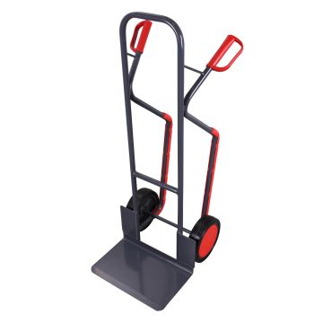 ESD-sekketralle i stål med stor lasteplate – 250 kg
