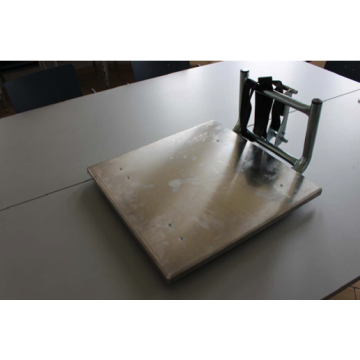 Lasteplate 600 x 600 mm for UniKar – Stabil plattform for løfting av større enheter