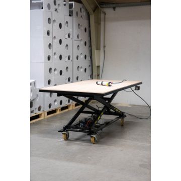 Arbeidsbord el-hydraulisk | Flyttbart | 2000x800mm | 400kg