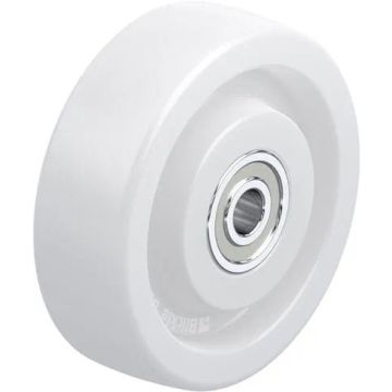 Nylonhjul for tung belastning med kulelager 125 mm – 700 kg
