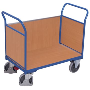 Skyvetralle | 3 tette sider | 850 x 475 | 400 kg