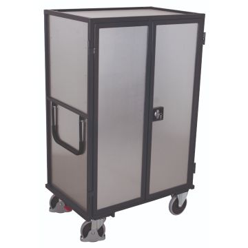 ESD-hyllevogn med låsbare ståldører 1315 × 830 mm
