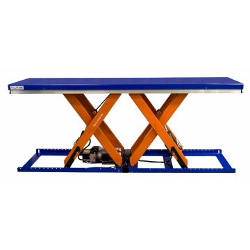 Løftebord TLH 2000 – 2000 kg, 820 mm løftebevegelse, 2600 x 800 mm