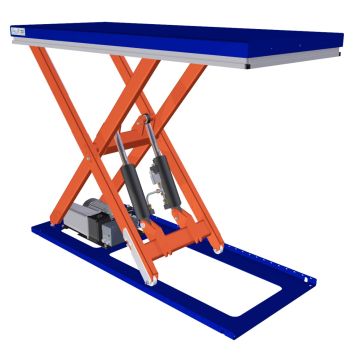 Løftebord TM 1000 – 1000 kg, 1100 mm løftebevegelse, 1700 x 700 mm