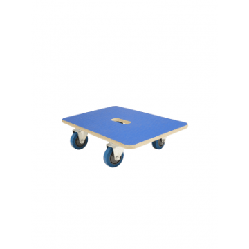 Møbeltralle 600 x 400 mm – kompakt med friksjonsduk