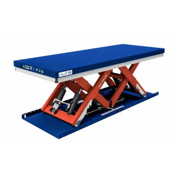 Løftebord TRH 2000 – 2000 kg, 600 mm løftebevegelse, 1800 x 700 mm