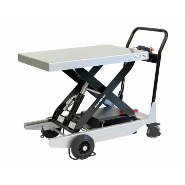 Elektrisk løftebord med hjul TZ 503B – 500 kg, 600 mm løft, 900 x 600 mm