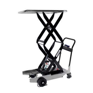 Elektrisk løftebord med hjul TZD 203B – 200 kg, 1170 mm løft, 900 x 600 mm