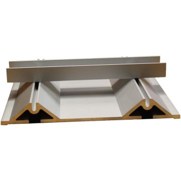 Jekketrallestopper Alu m/gummiunderlag