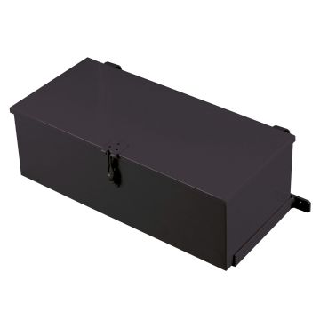 Verktøykasse – låsbart lokk, for gassflasketralle fk-1302 / fk-1303, 460 x 210 x 155 mm