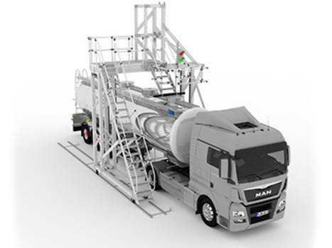 Tilkomstløsninger for tankvogner