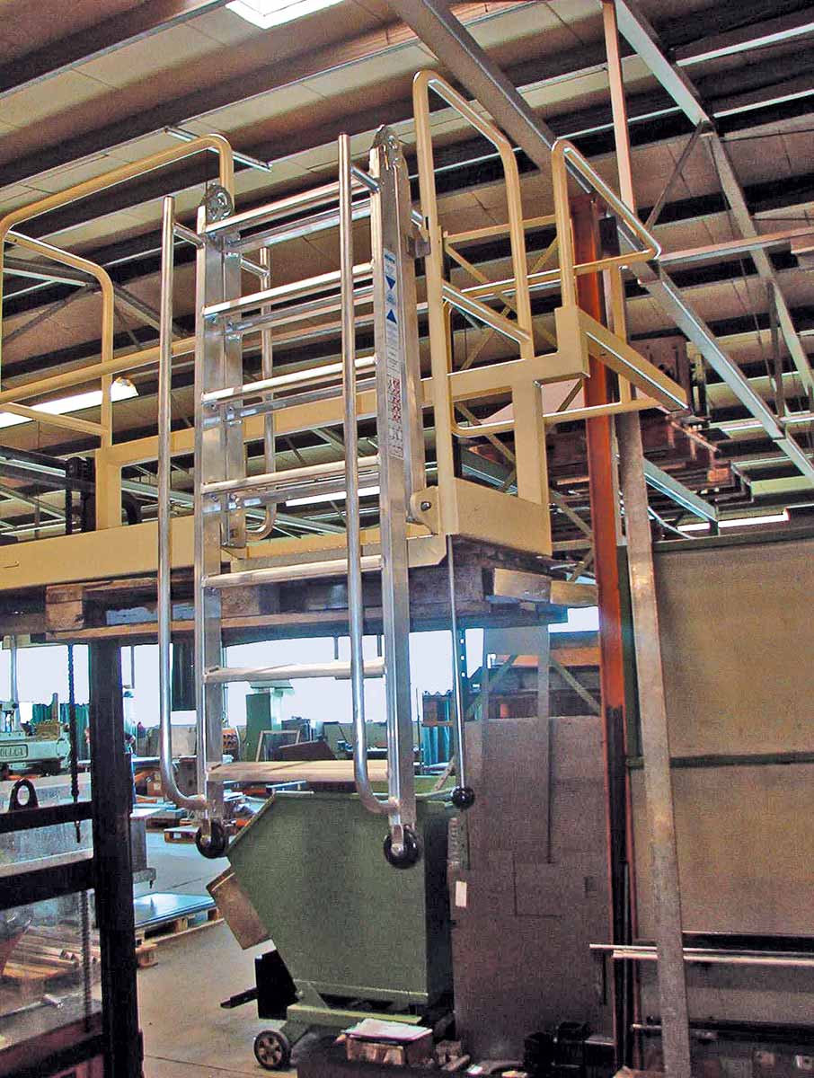  Tilpassede stiger, stasjonære og mobile Tilpassede stiger, stasjonære og mobile