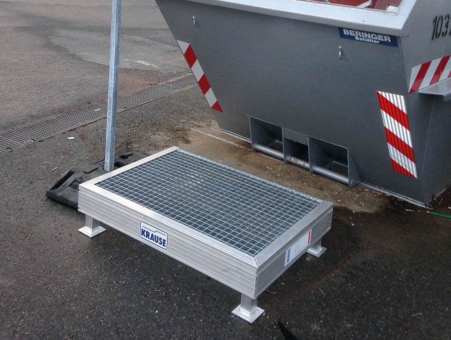 Mobil arbeidsplattform laget av aluminiumsprofiler