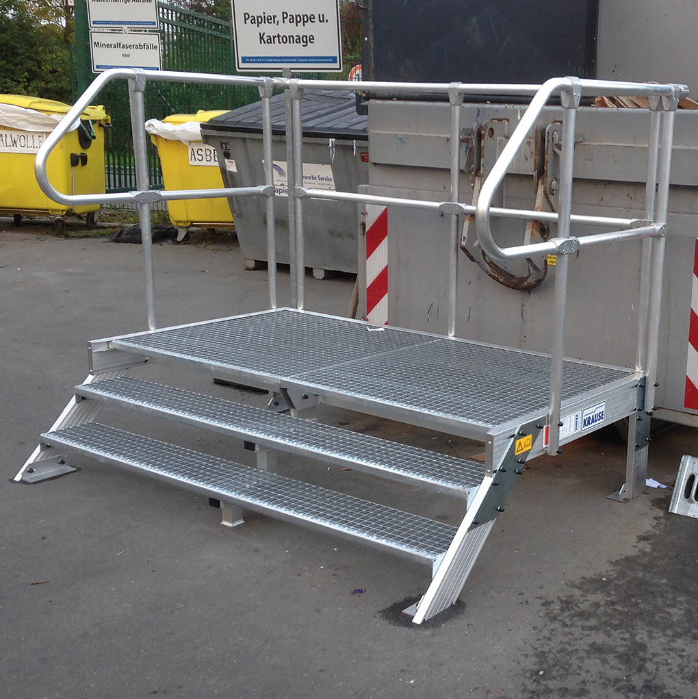 Stasjonære plattformtrapper